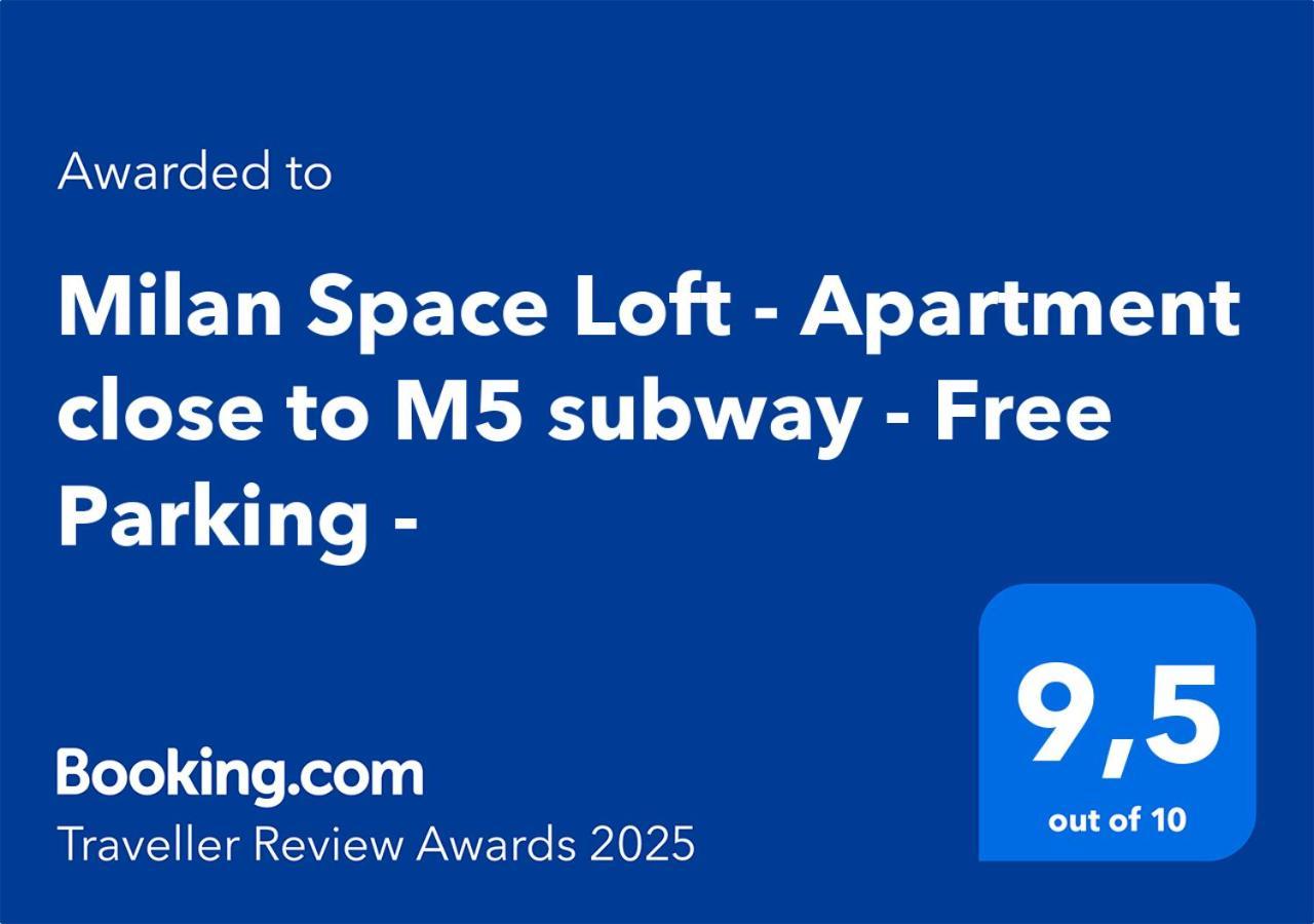 Milan Space Loft - Apartment Close To M5 Subway - Free Parking - Sky & Netflix Tv Экстерьер фото